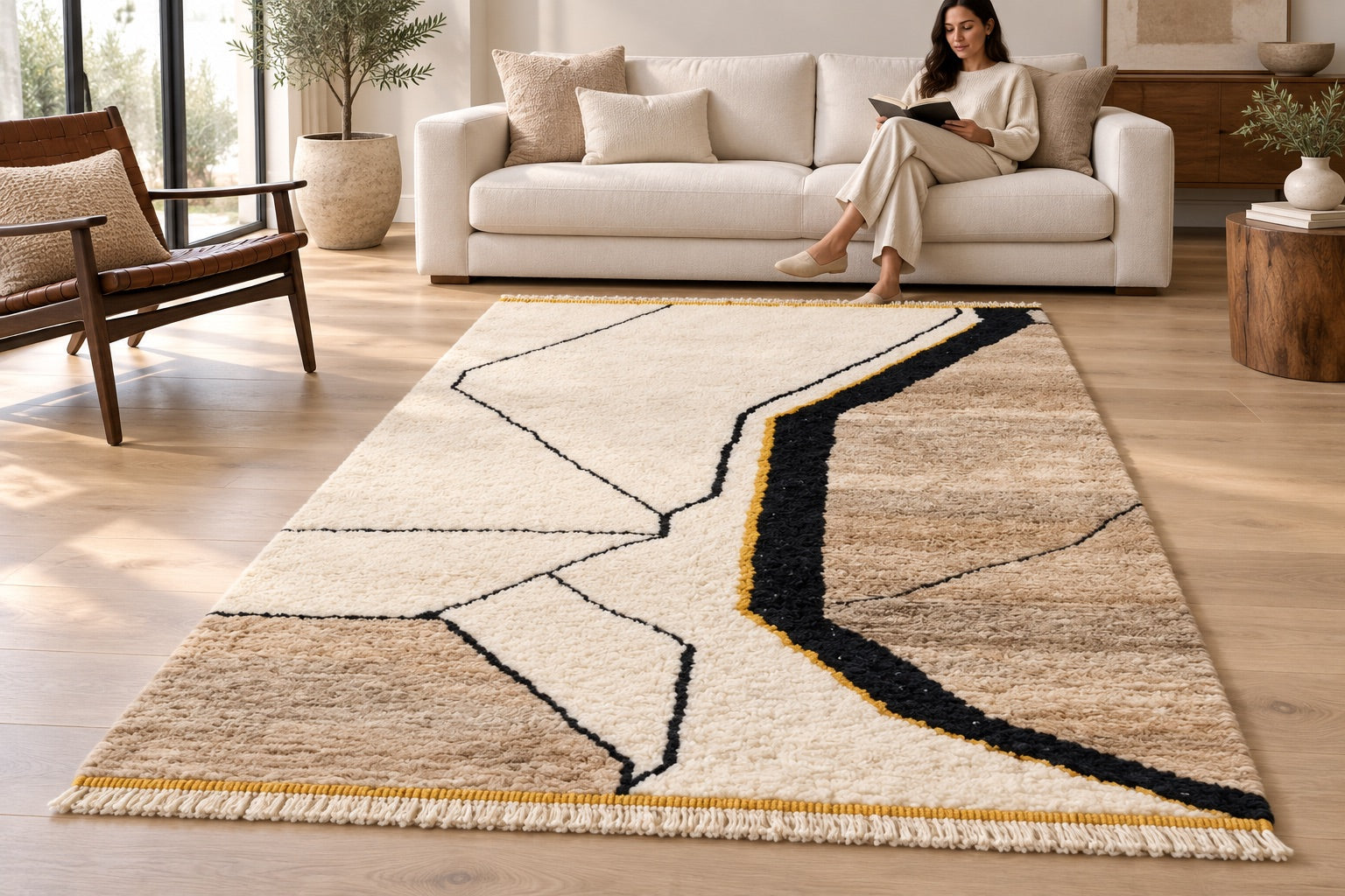 Handmade Moroccan rugs encyclopedia blog posts banner for desktop