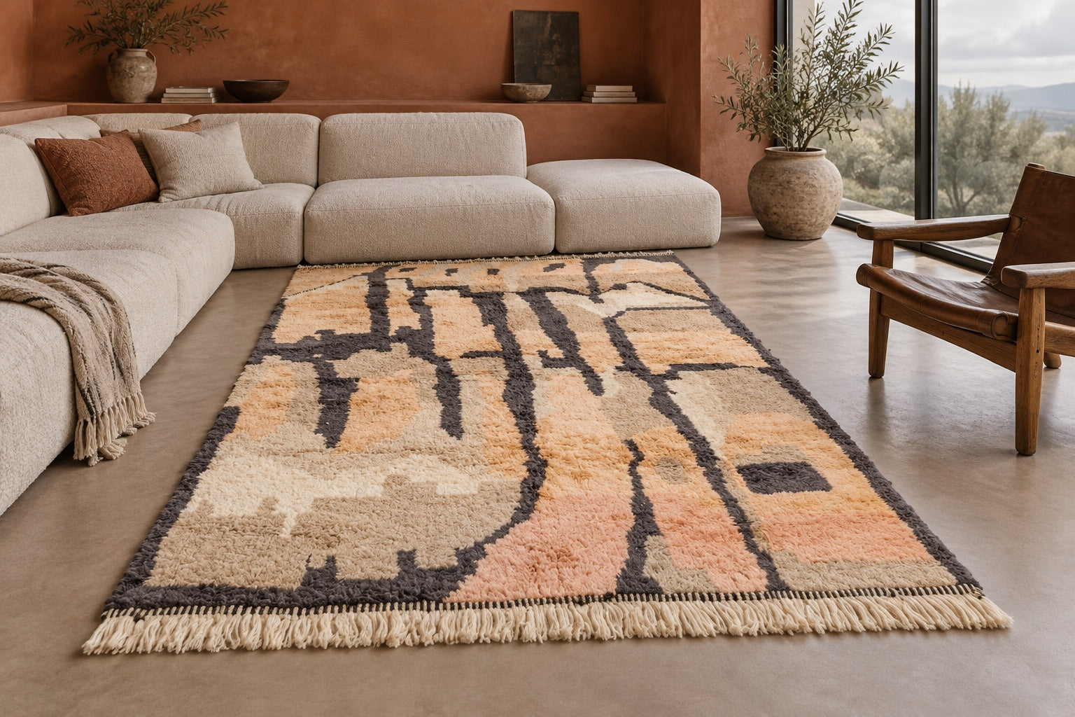 Handmade Moroccan rugs encyclopedia blog posts banner for desktop