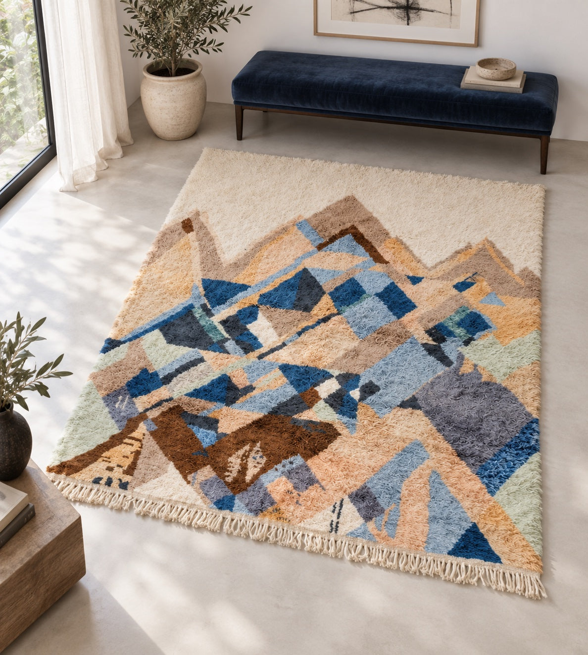 Handmade Moroccan rugs encyclopedia blog posts banner for desktop