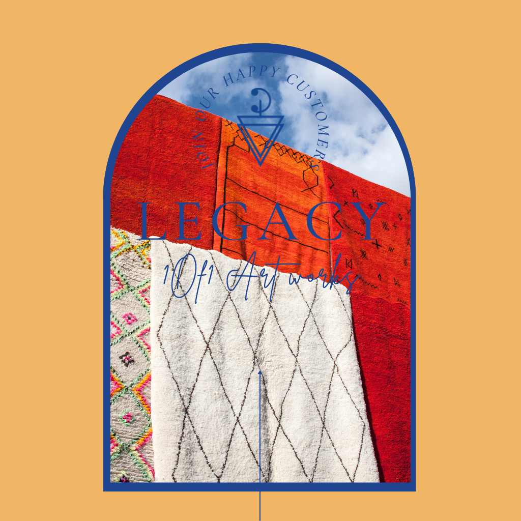 Faire trade handmade Moroccan rugs