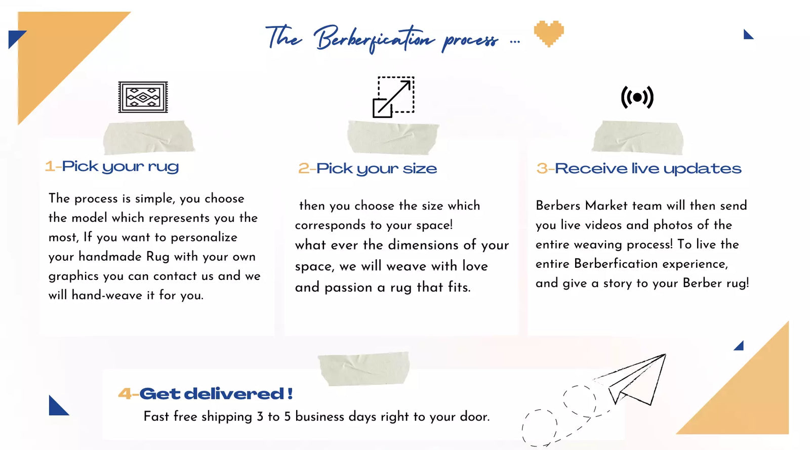 Custom your Handmade Moroccan rug