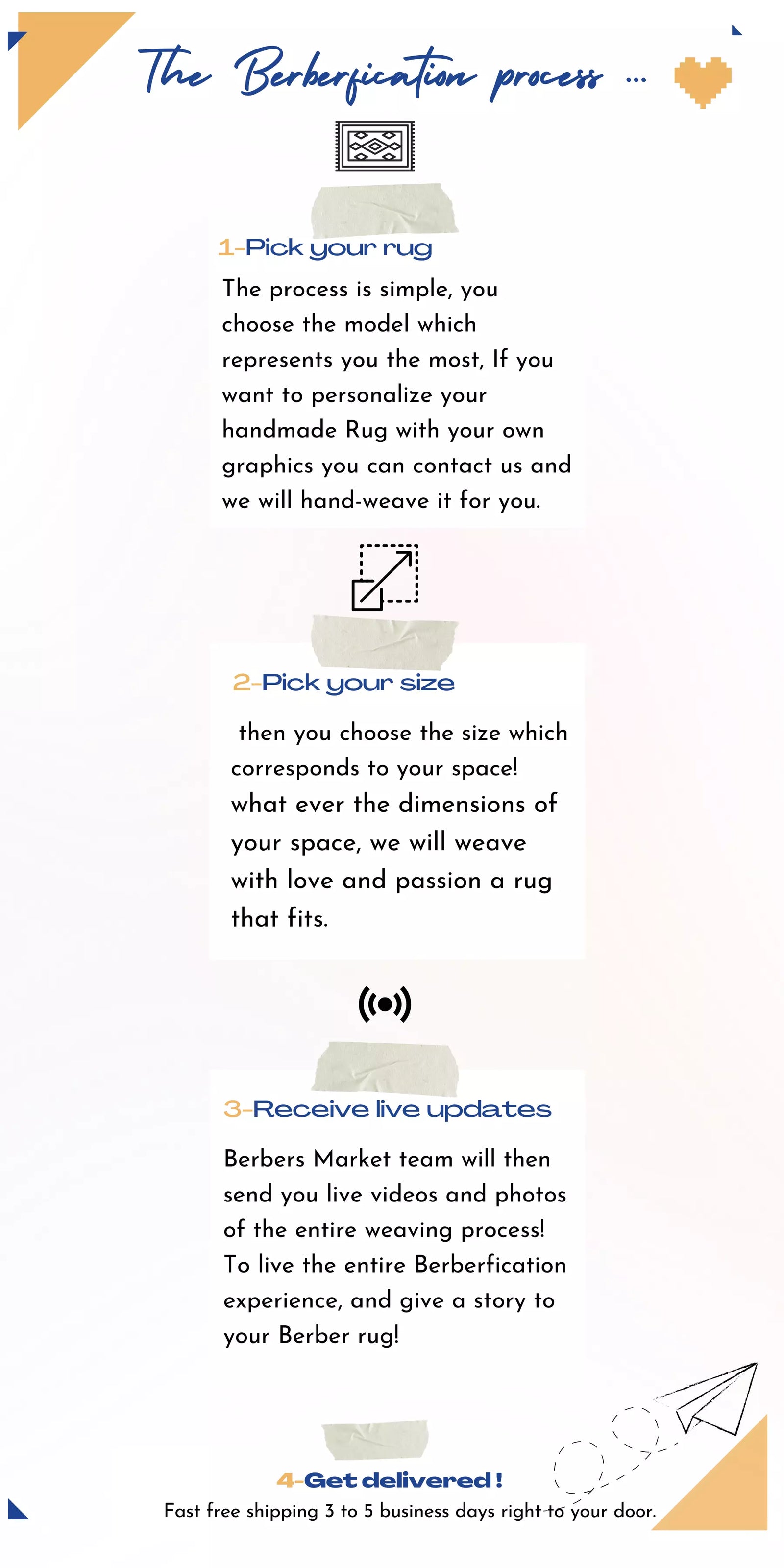 Custom your Handmade Moroccan rug