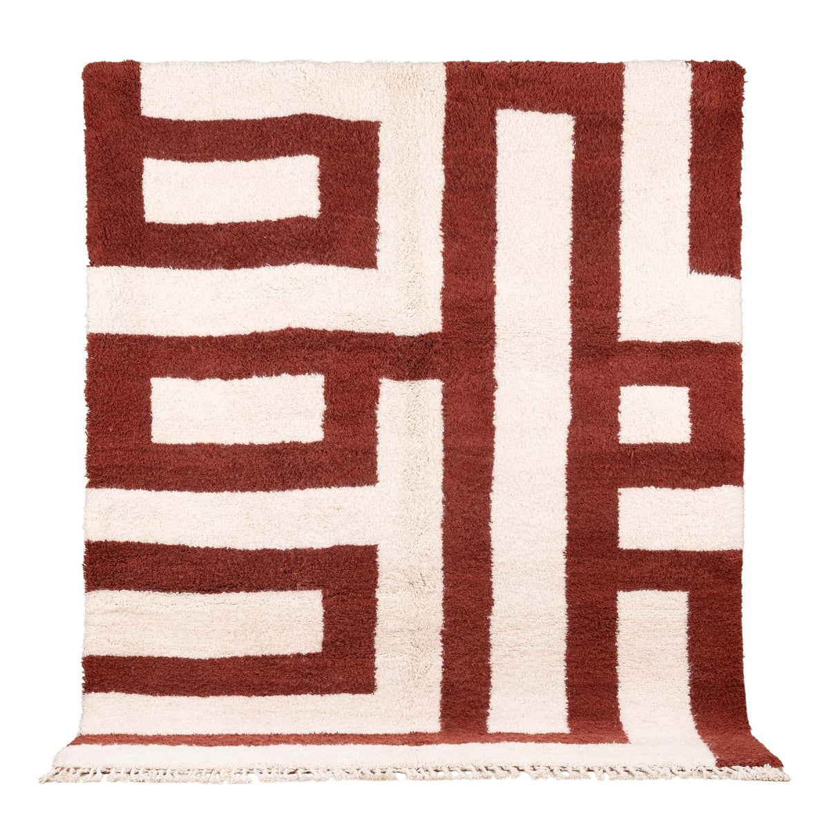 handmade-moroccan-wool-rug-rust-ivory-terracotta-labyrinth
