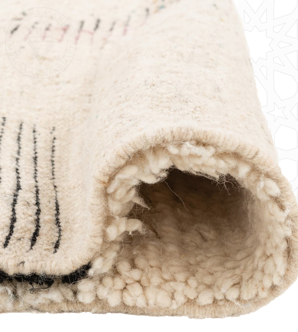 Azilal colorful Moroccan area rug - Berbers Market