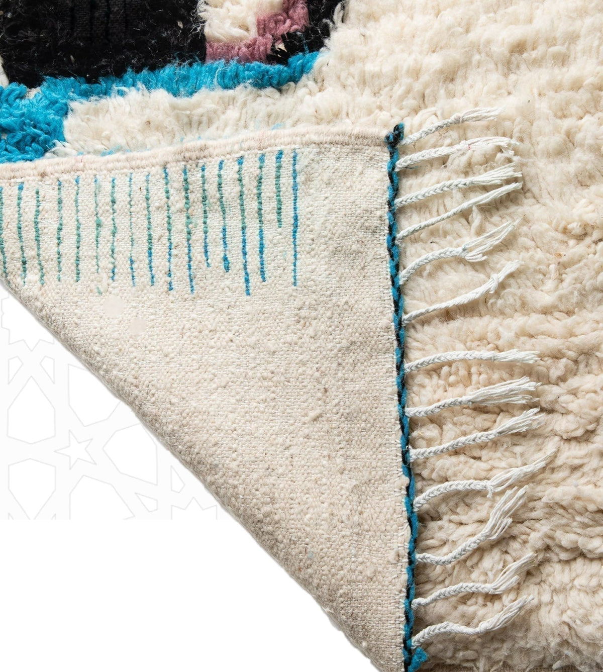 Azilal colorful Moroccan area rug - Berbers Market