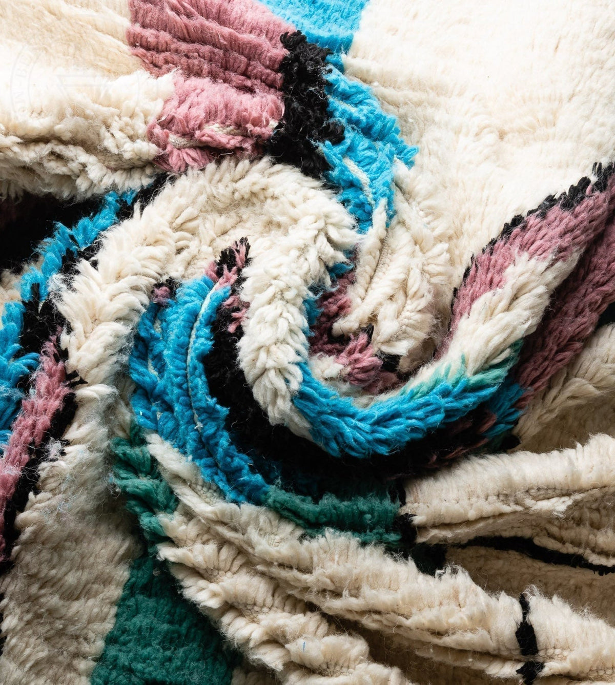 Azilal colorful Moroccan area rug - Berbers Market