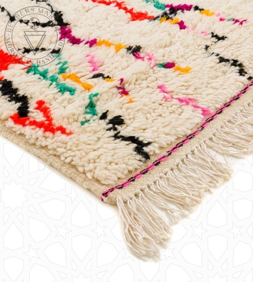 2x6 berber area azilal unique colorful factory rug!