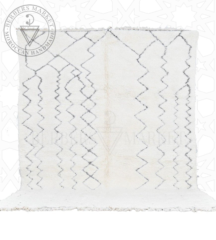 Beni ourain Moroccan rug - Berbers Market