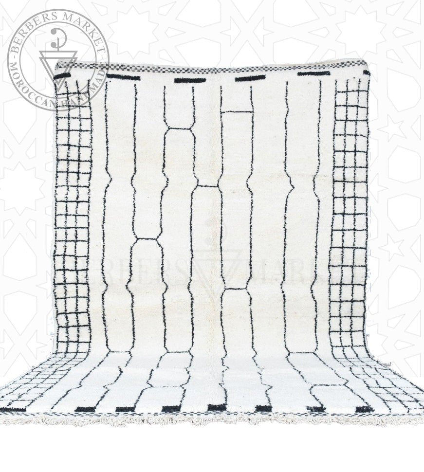 Beni ourain Moroccan rug - Berbers Market