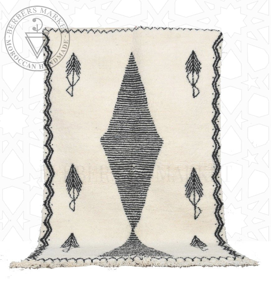 Beni ourain Moroccan rug - Berbers Market