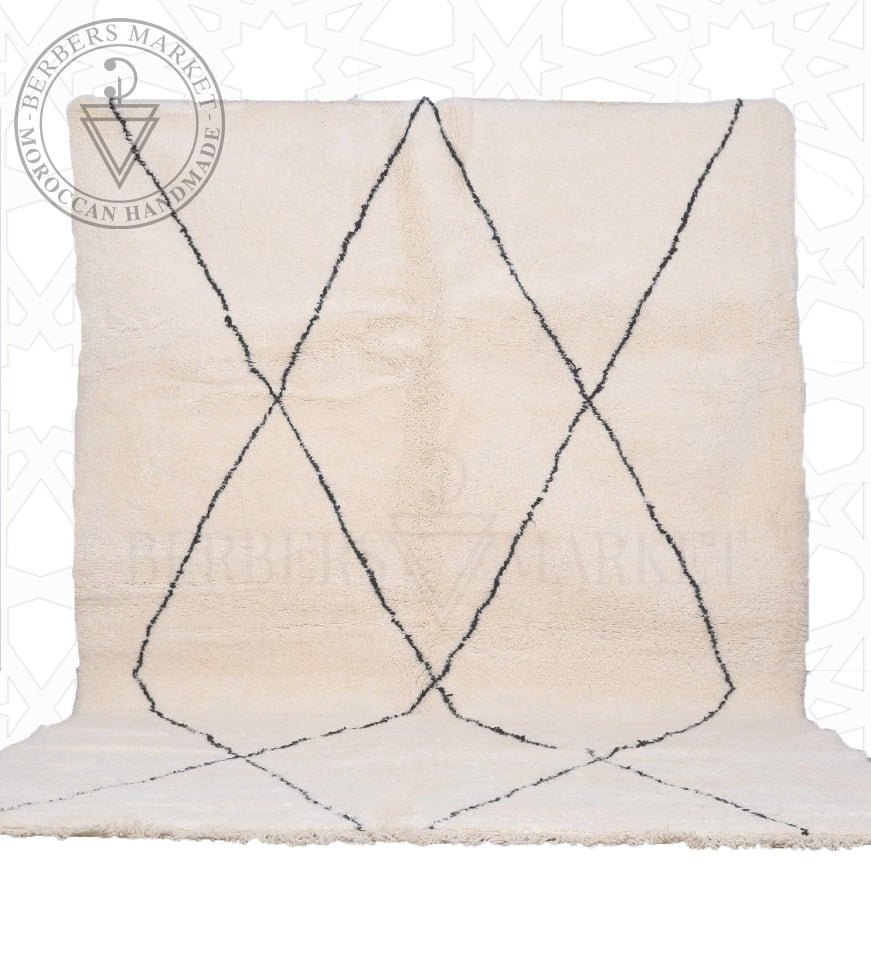 Beni ourain Moroccan rug - Berbers Market