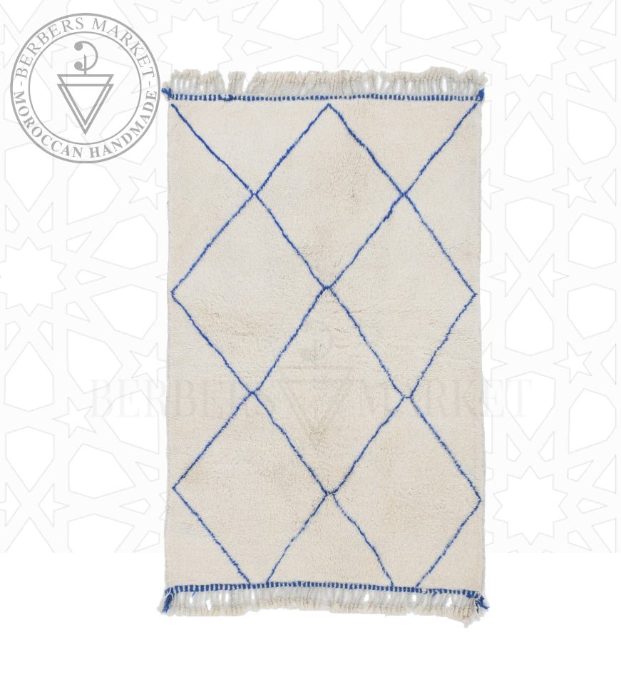 Beni ourain Moroccan rug - Berbers Market
