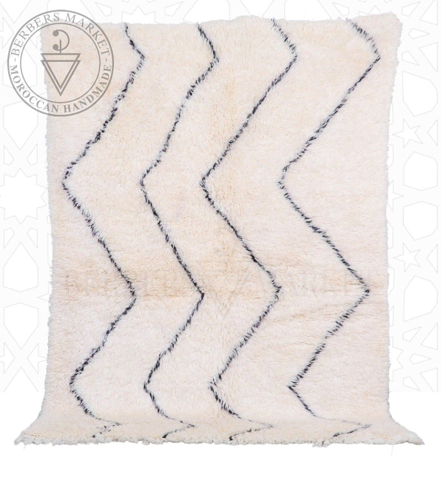 Beni ourain Moroccan rug - Berbers Market