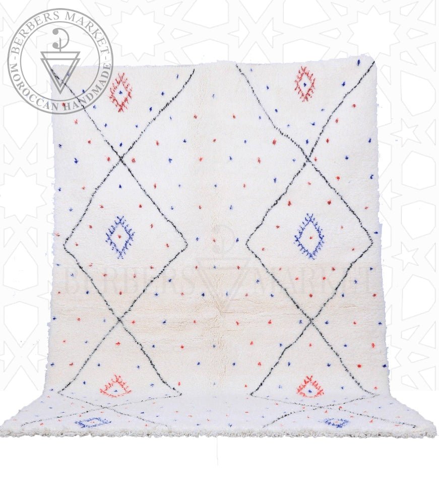 Beni ourain Moroccan rug - Berbers Market