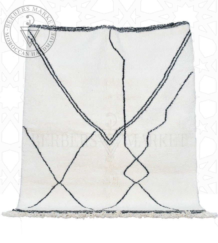 Beni ourain Moroccan rug - Berbers Market