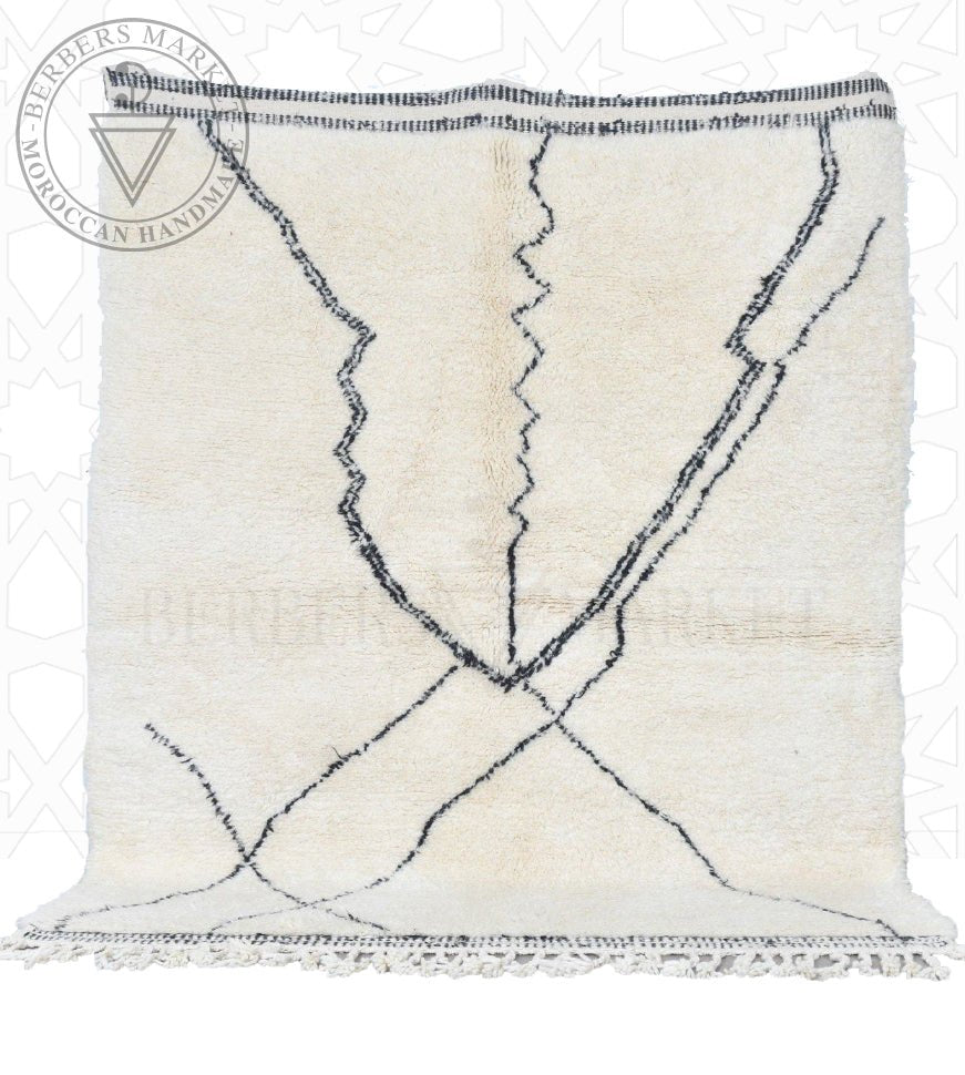 Beni ourain Moroccan rug - Berbers Market