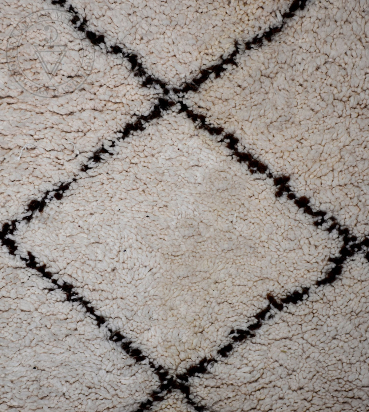 Beni ourain Moroccan rug - 4 x 5.6 ft / 120 x 170 cm - Berbers Market