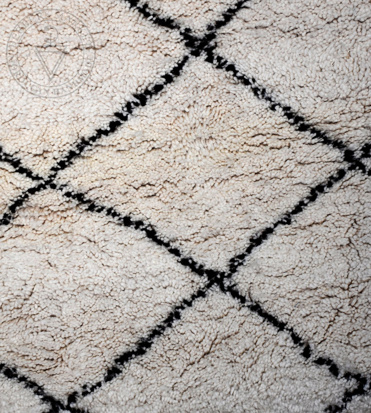 Beni ourain Moroccan rug - 4 x 6 ft / 120 x 180 cm - Berbers Market