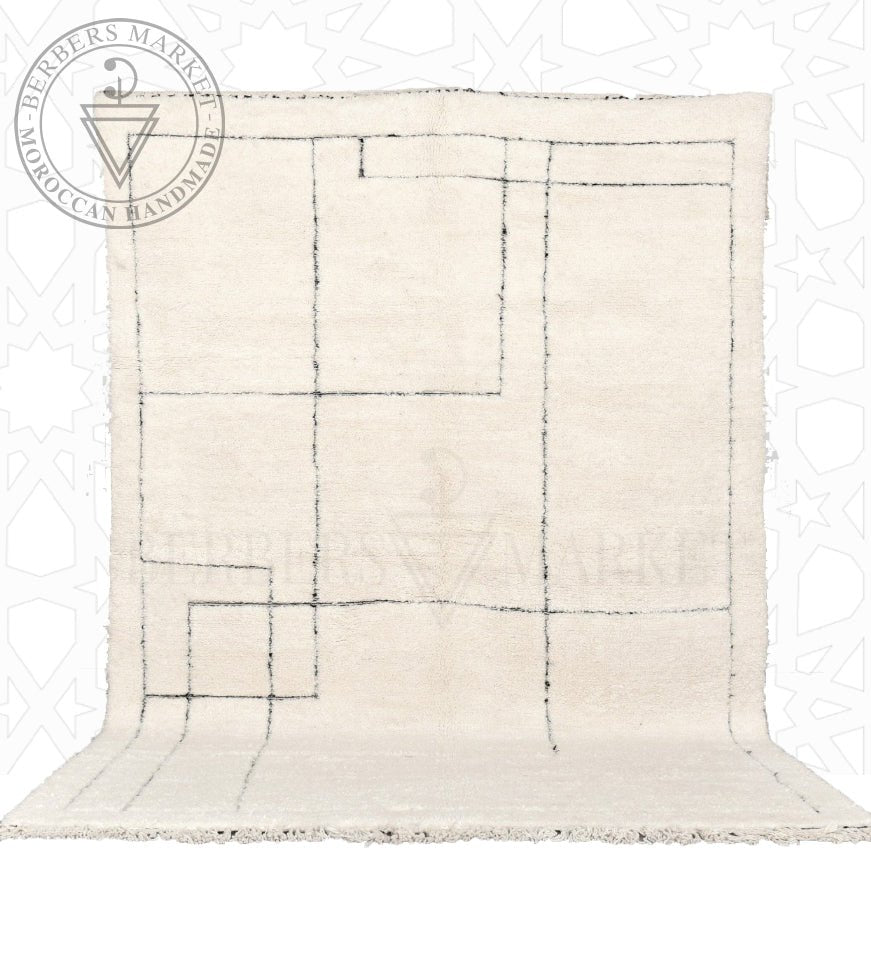 Beni ourain Moroccan rug - Berbers Market