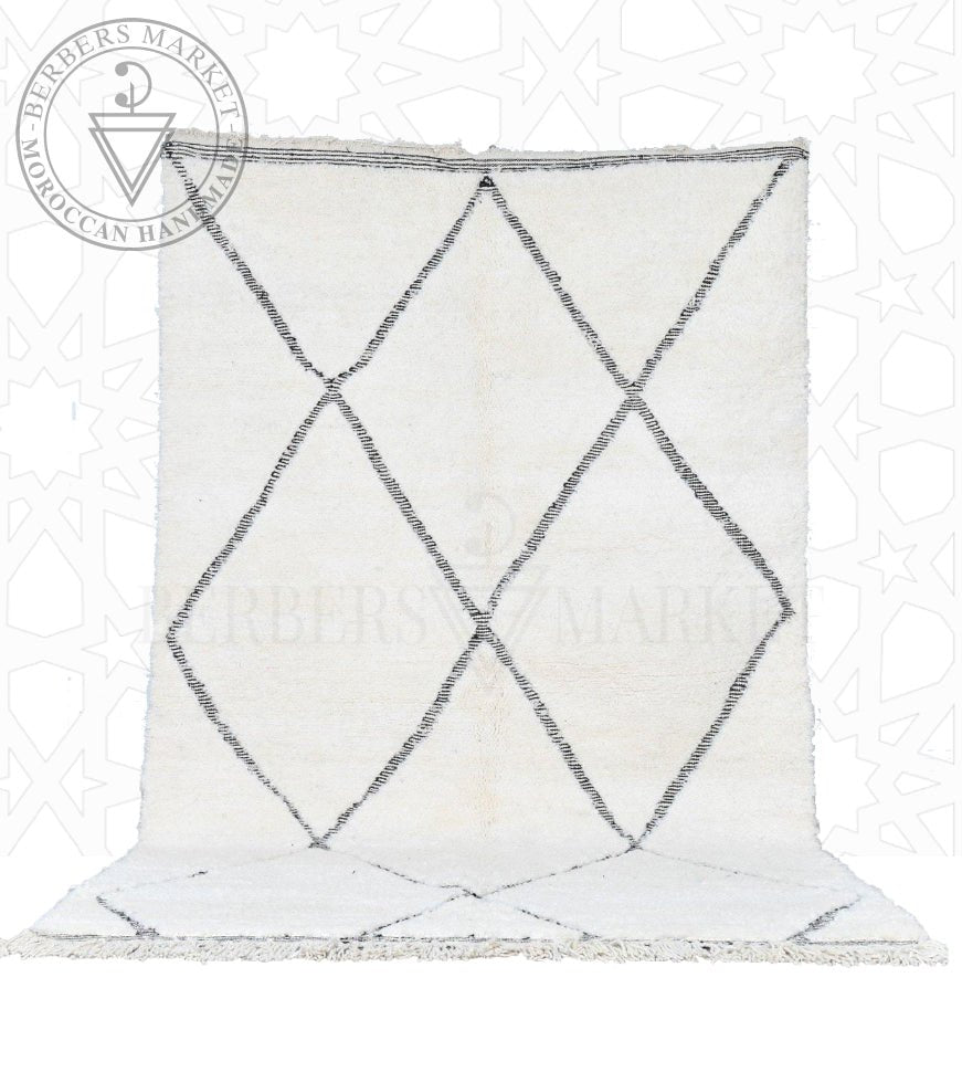 Beni ourain Moroccan rug - Berbers Market