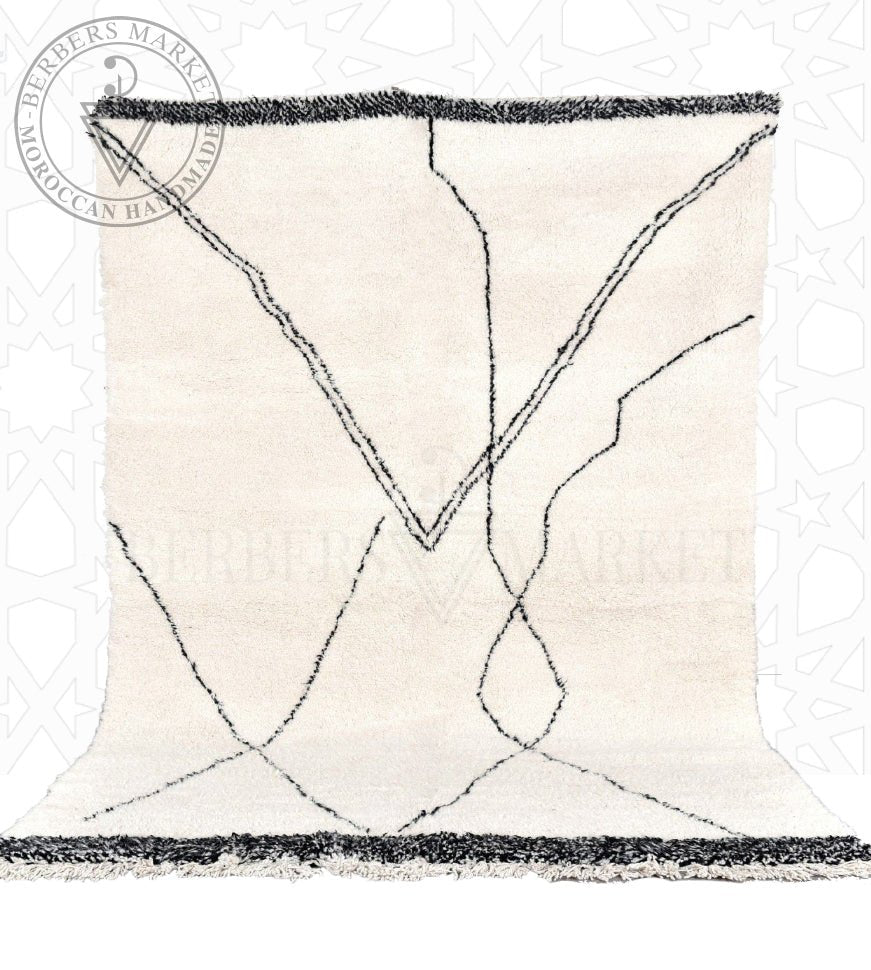 Beni ourain Moroccan rug - Berbers Market