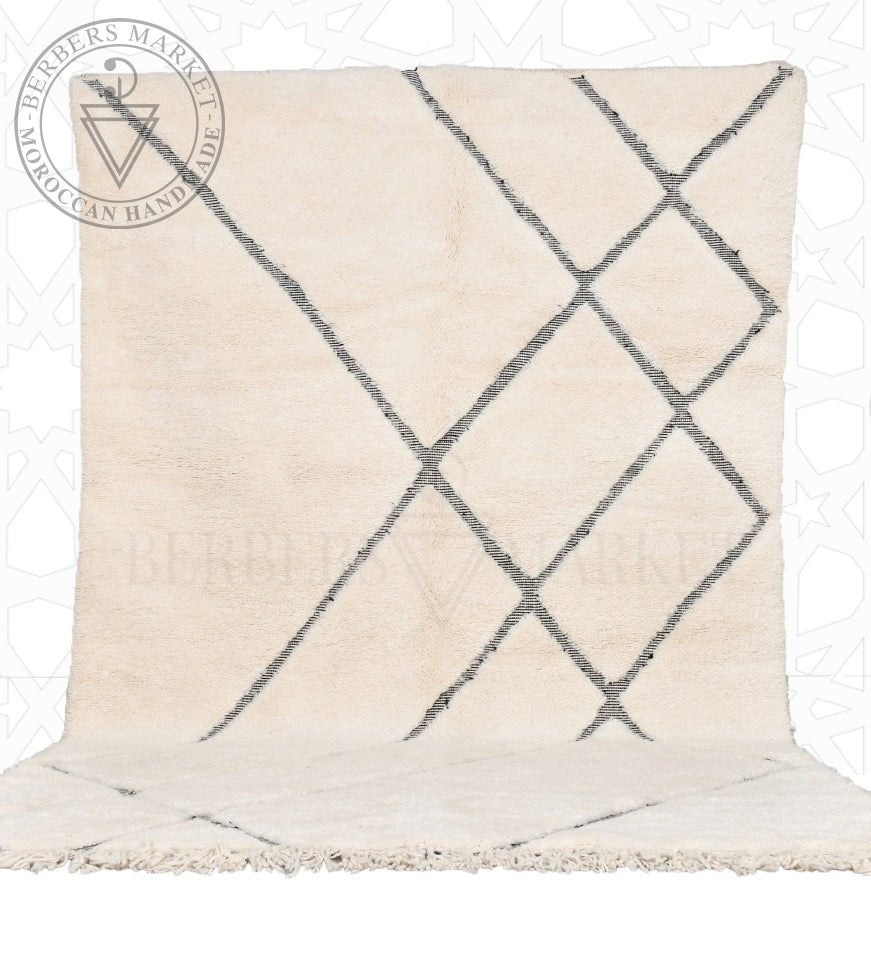 Beni ourain Moroccan rug - Berbers Market