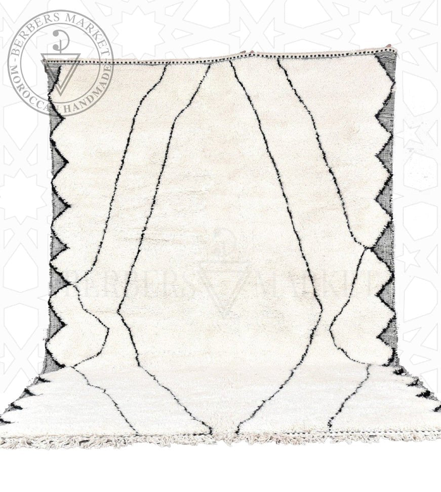 Beni ourain Moroccan rug - Berbers Market