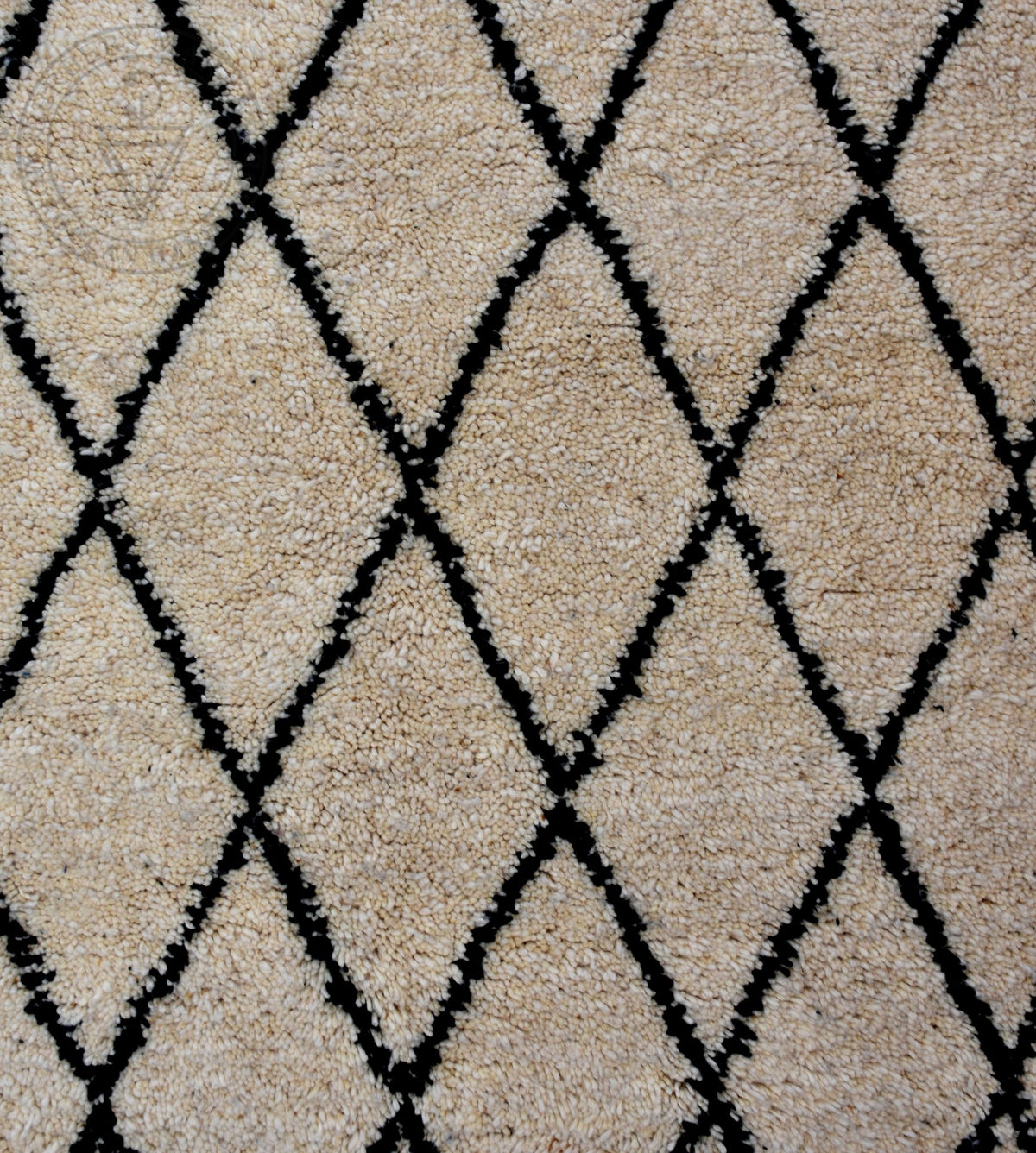 Beni ourain Moroccan rug - 5.1 x 7.1 ft / 155 x 215 cm - Berbers Market