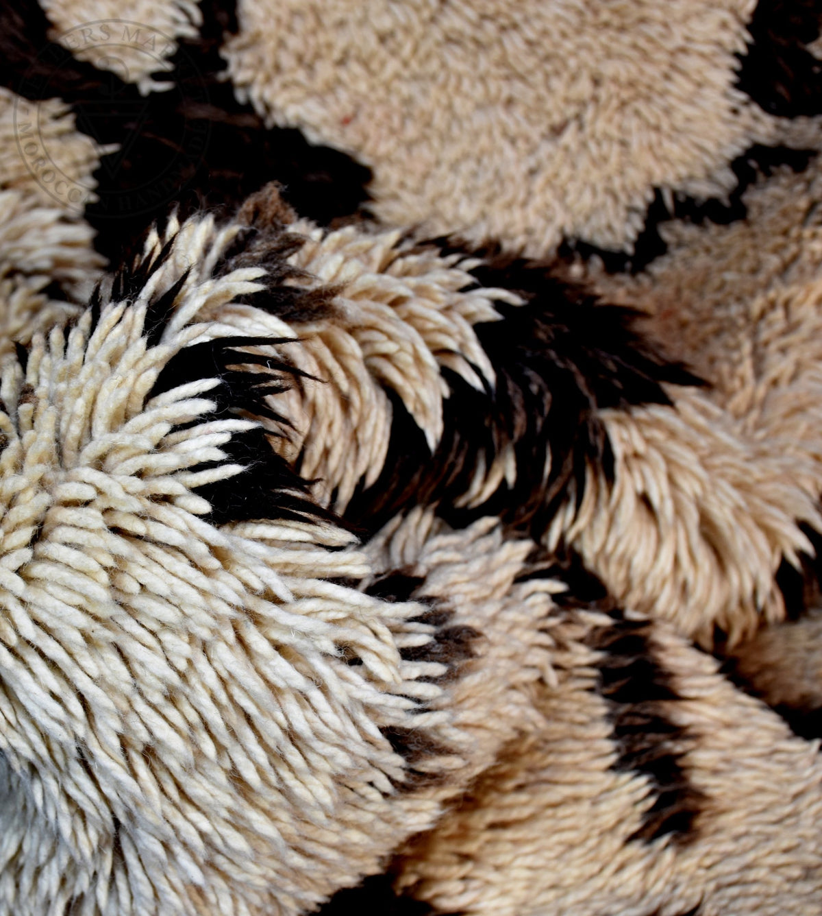 Beni ourain Moroccan rug - 5.3 x 7.8 ft / 160 x 235 cm - Berbers Market