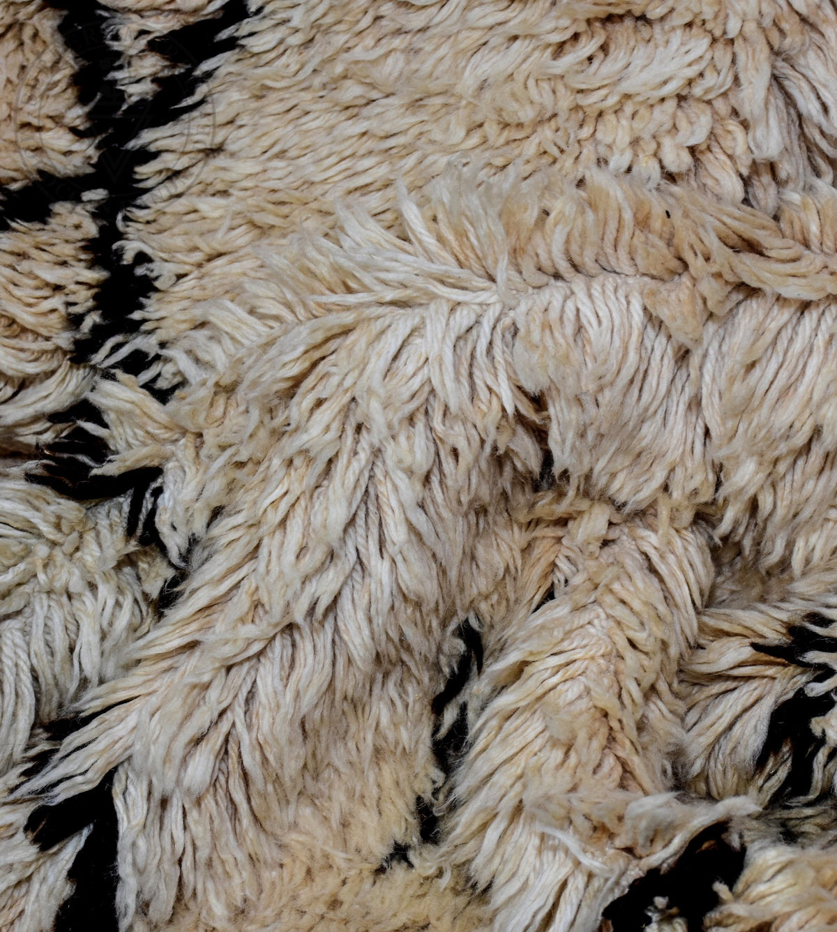 Beni ourain Moroccan rug - 5.3 x 7.9 ft / 160 x 240 cm - Berbers Market