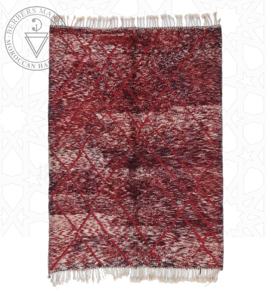Beni ourain Moroccan rug - Berbers Market