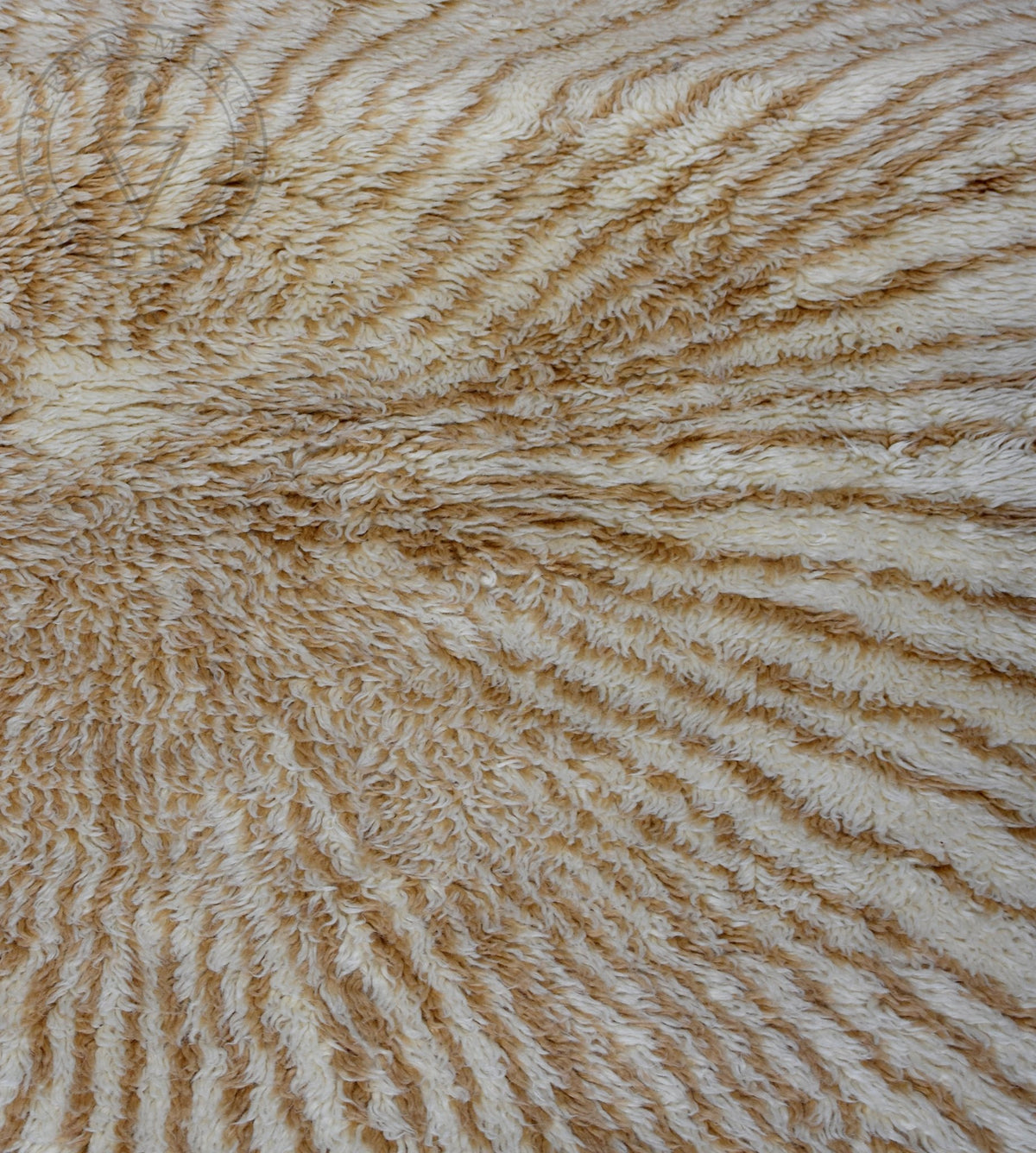 Beni ourain Moroccan rug - 5.4 x 5.6 ft / 165 x 170 cm - Berbers Market