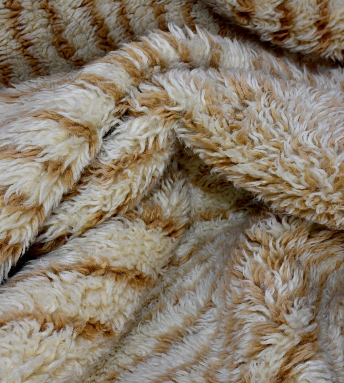 Beni ourain Moroccan rug - 5.4 x 5.6 ft / 165 x 170 cm - Berbers Market