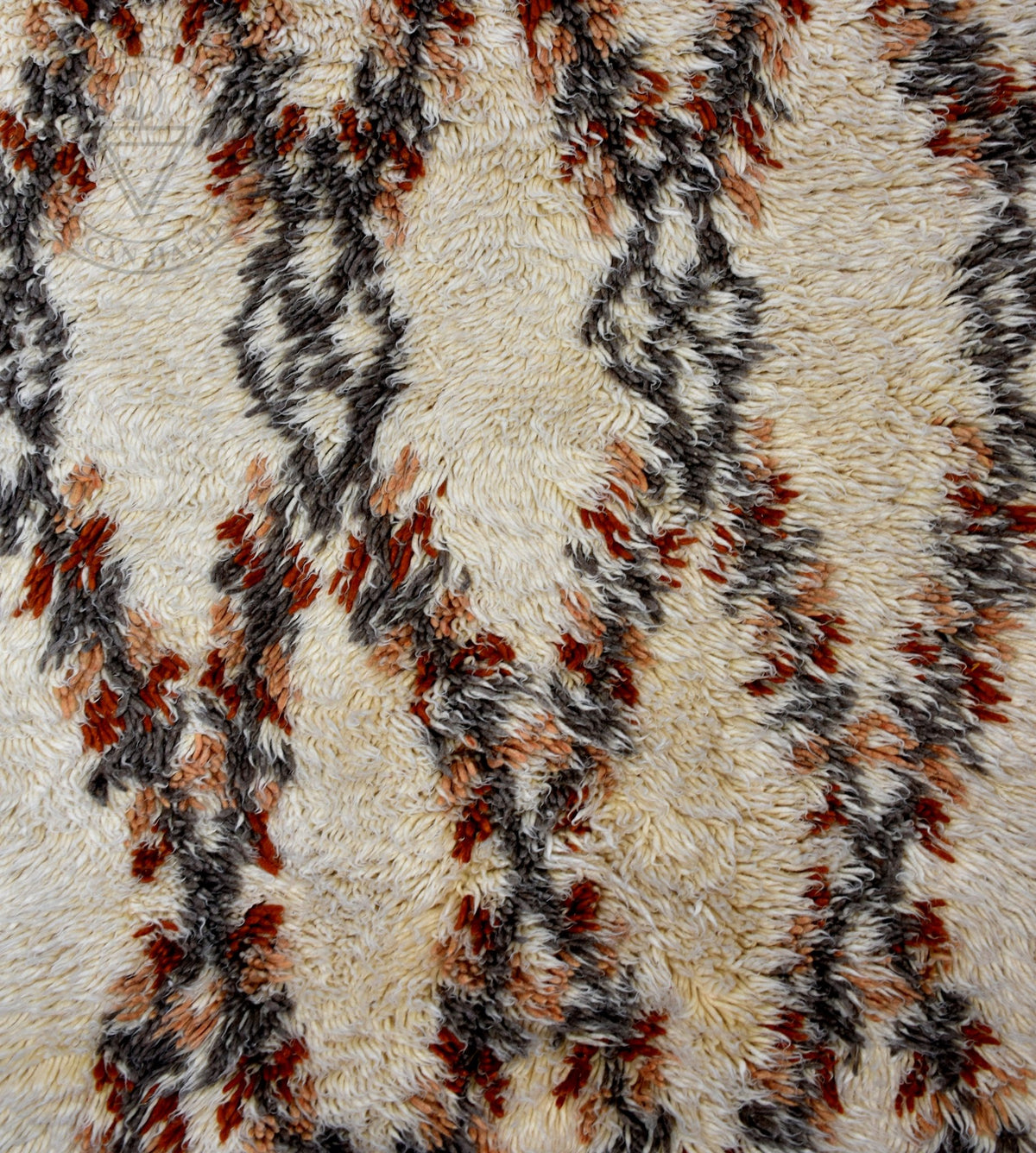 Beni ourain Moroccan rug - 5.6 x 7.8 ft / 170 x 235 cm - Berbers Market