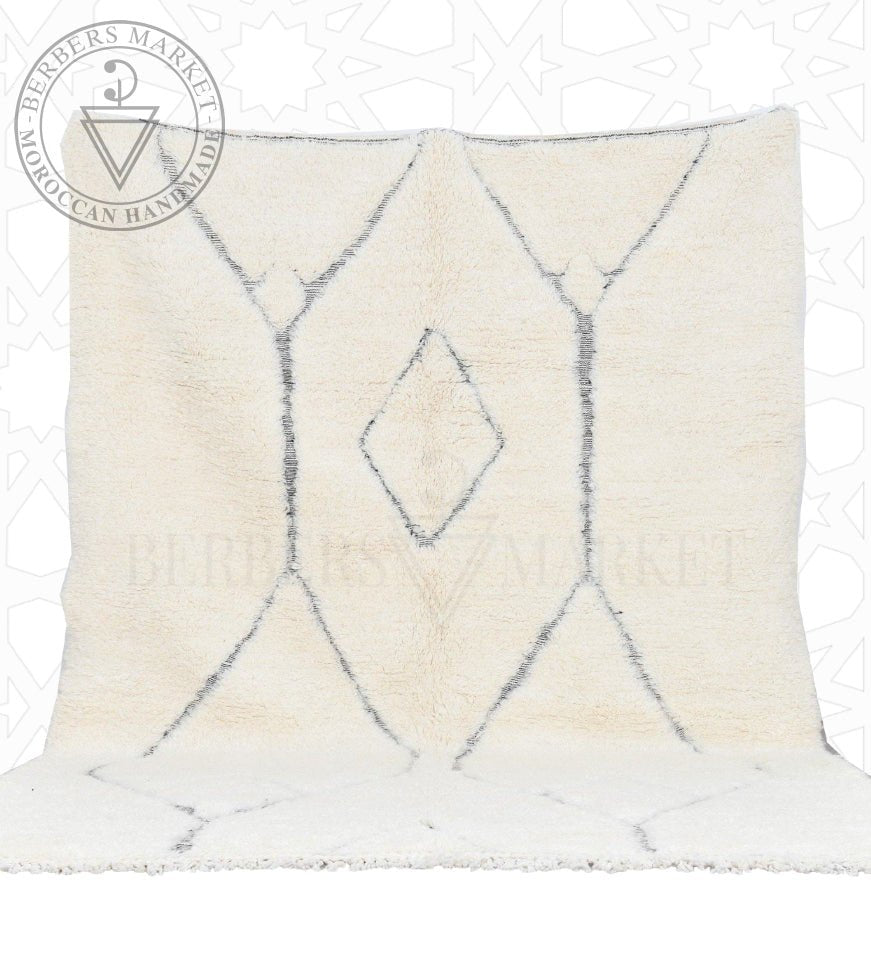 Beni ourain Moroccan rug - Berbers Market