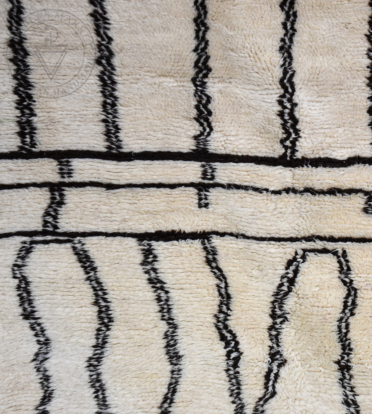 Beni ourain Moroccan rug - 5.9 x 10.9 ft / 180 x 330 cm - Berbers Market