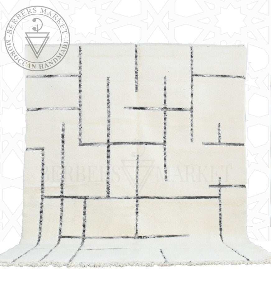 Beni ourain Moroccan rug - Berbers Market