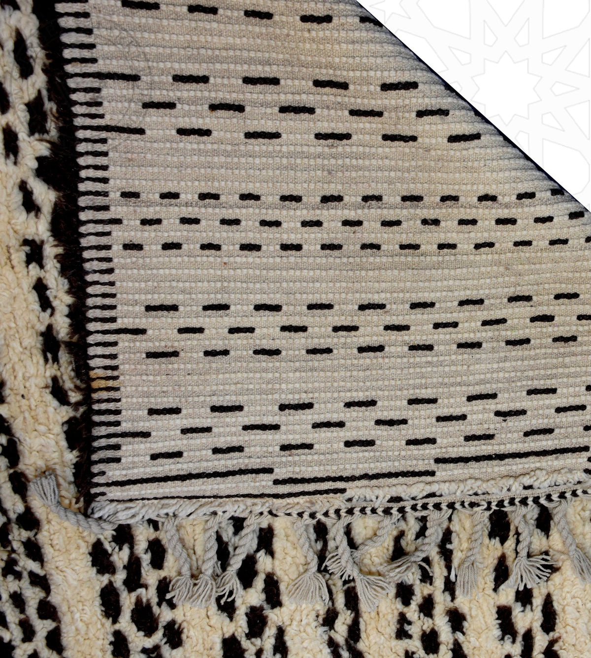 Beni ourain Moroccan rug - 6.3 x 11.6 ft / 190 x 3.55 cm - Berbers Market