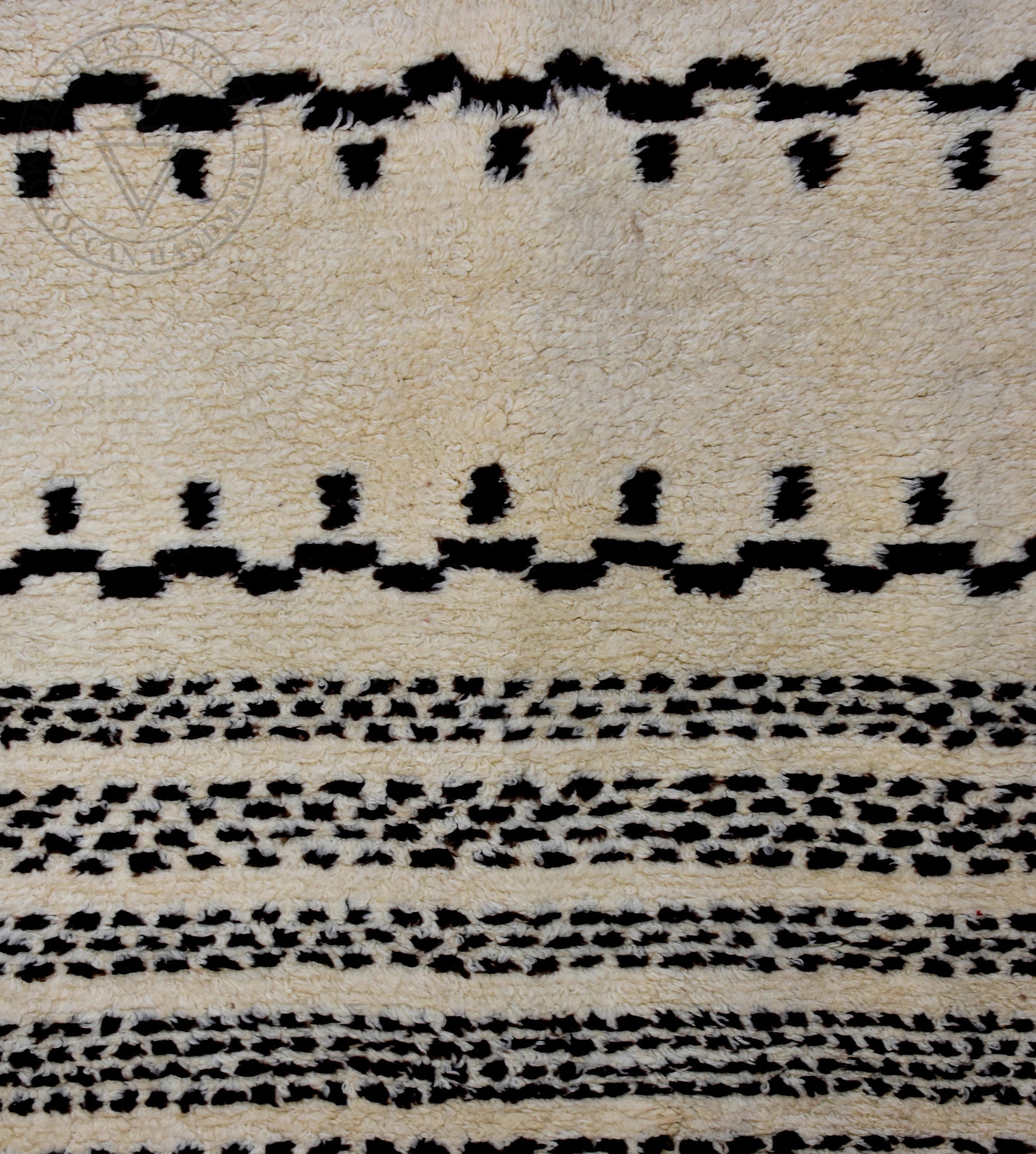 Beni ourain Moroccan rug - 6.3 x 11.6 ft / 190 x 3.55 cm - Berbers Market