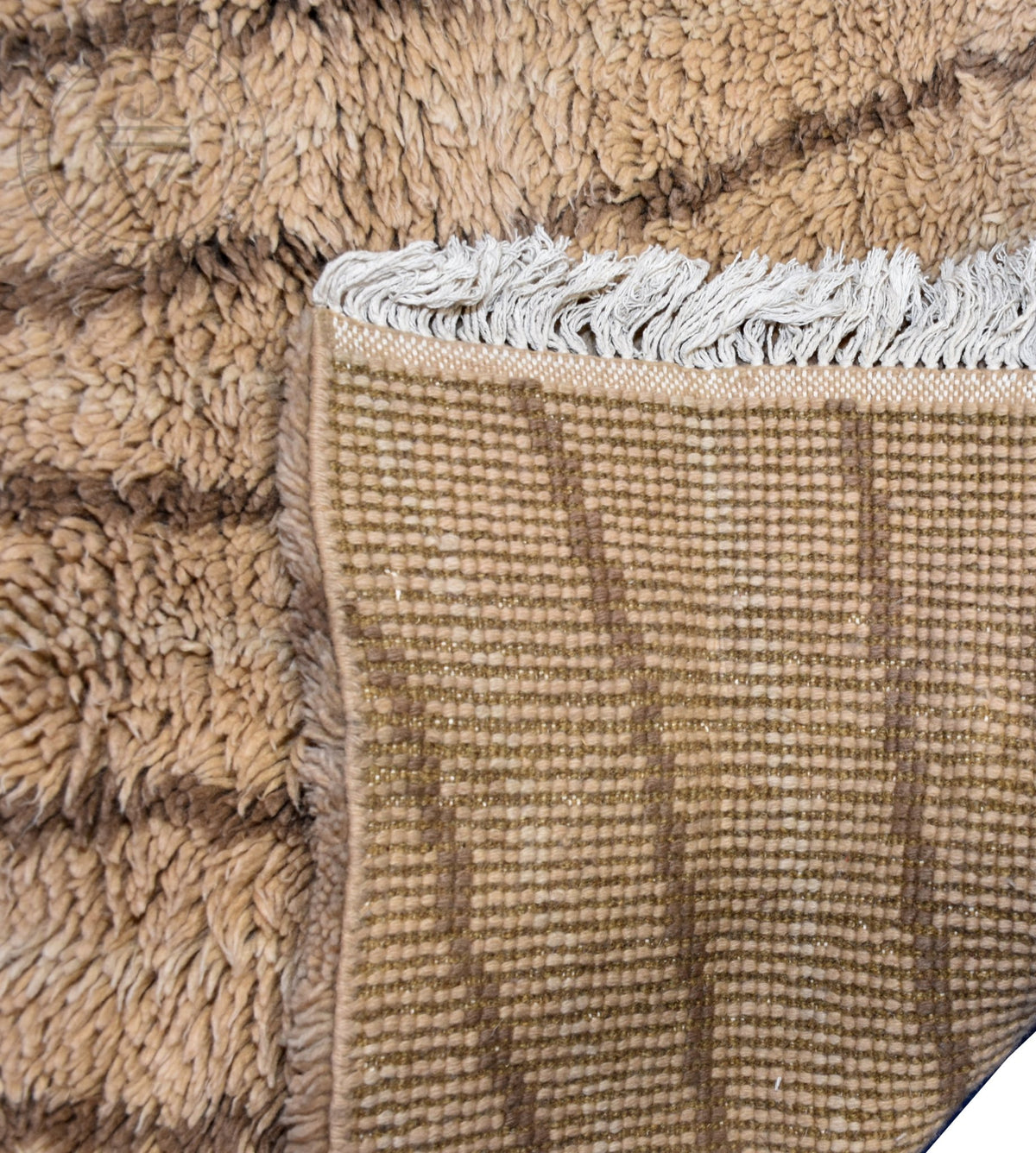 Beni ourain Moroccan rug - 6.3 x 9.6 ft / 190 x 290 cm - Berbers Market