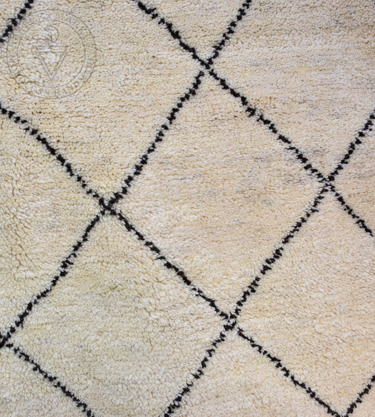 Beni ourain Moroccan rug - 6.3 x 9.6 ft / 190 x 290 cm - Berbers Market