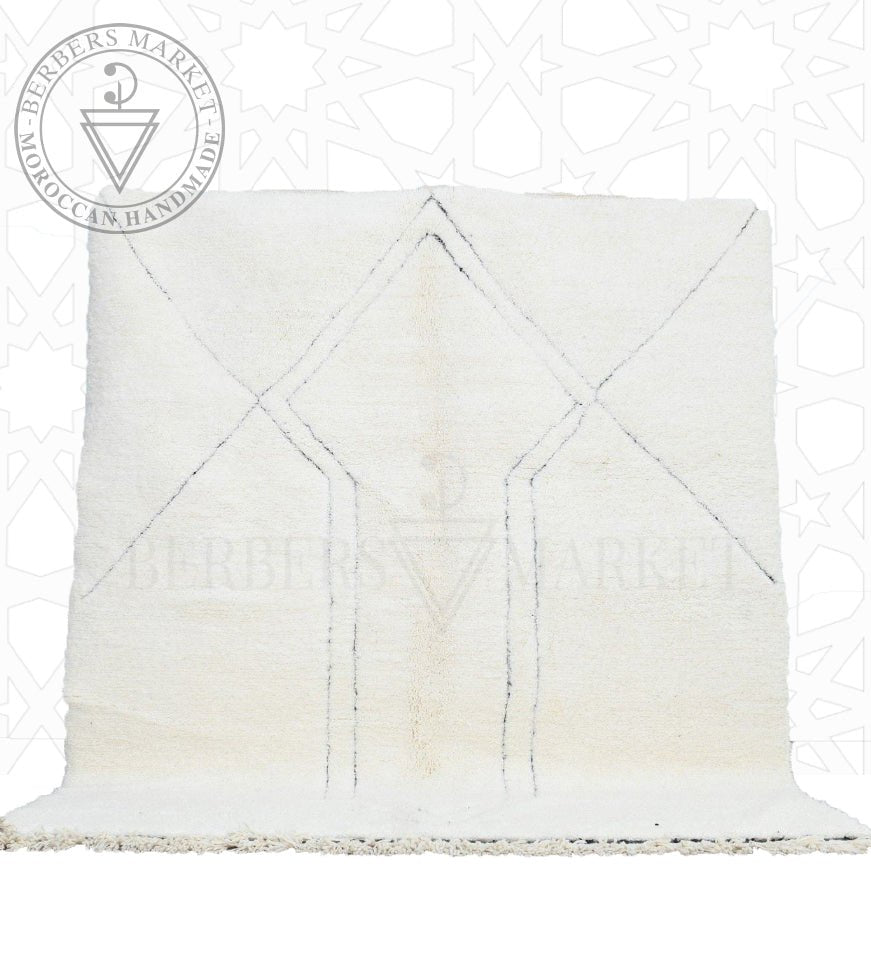 Beni ourain Moroccan rug - Berbers Market