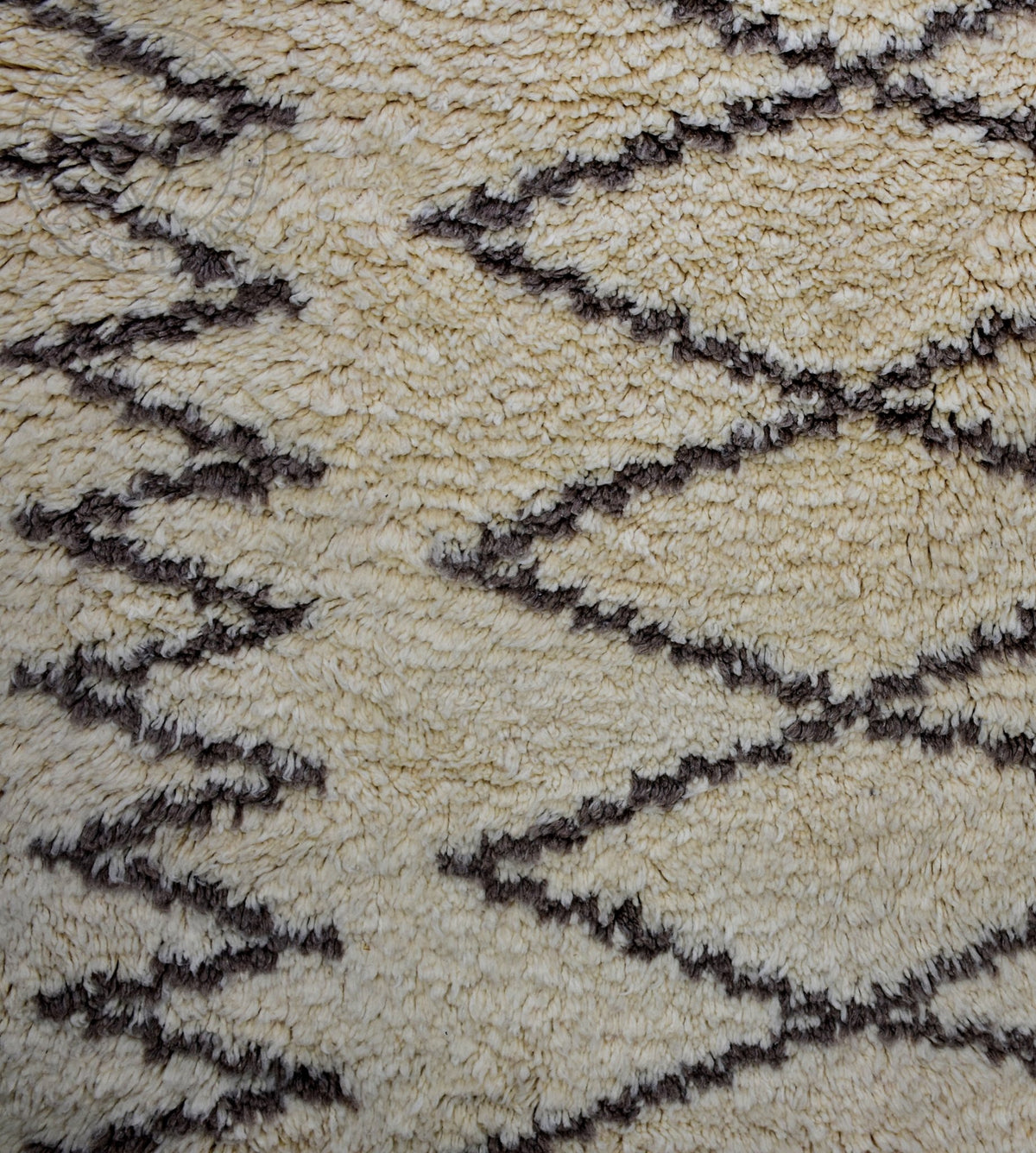 Beni ourain Moroccan rug - 6.4 x 8.4 ft / 195 x 255 cm - Berbers Market