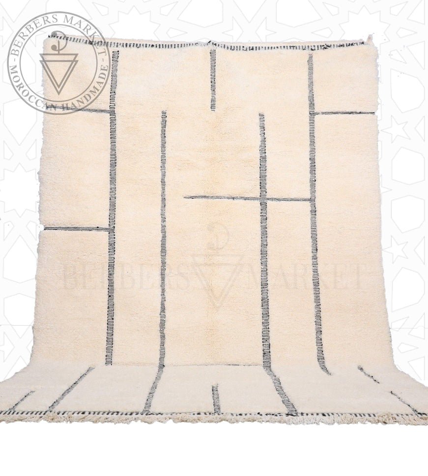 Beni ourain Moroccan rug - Berbers Market