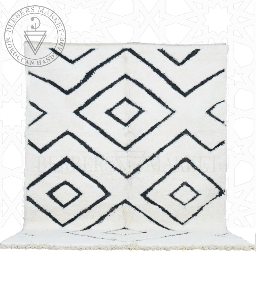 Beni ourain Moroccan rug - Berbers Market