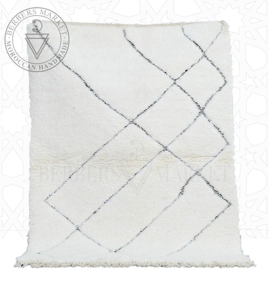 Beni ourain Moroccan rug - Berbers Market