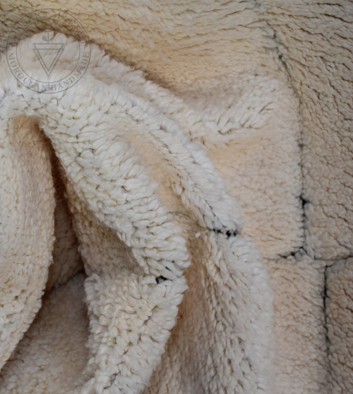 Beni ourain Moroccan rug - 7.1 x 9.9 ft / 215 x 300 cm - Berbers Market