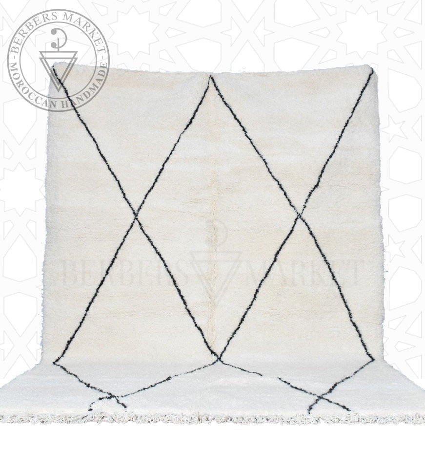 Beni ourain Moroccan rug - Berbers Market