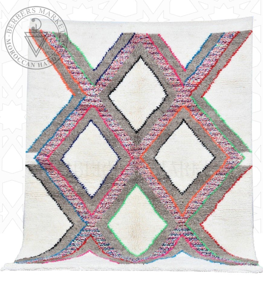 Beni ourain Moroccan rug - Berbers Market