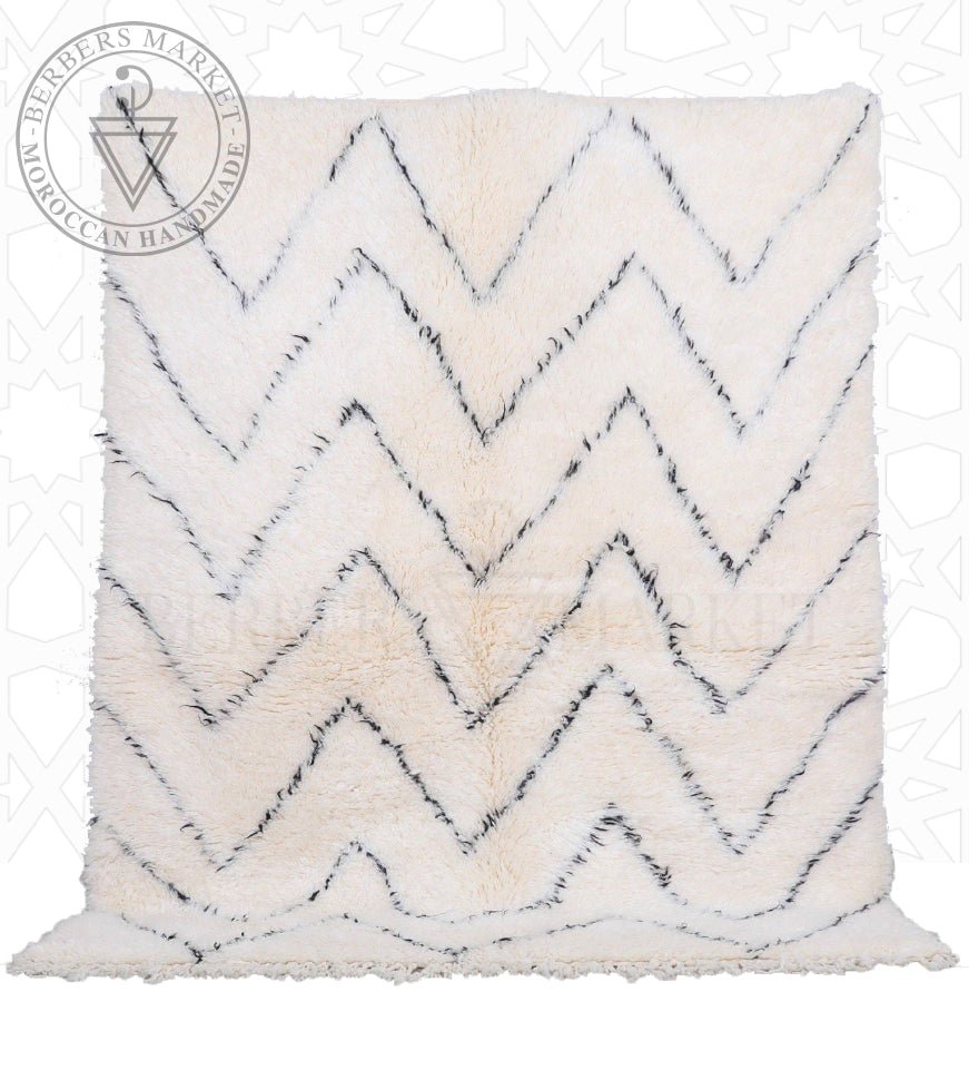 Beni ourain Moroccan rug - Berbers Market